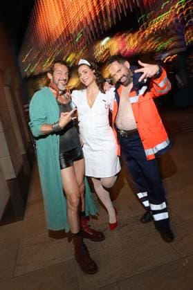 German Acting Award 2025 Hans Werner Meyer, Nadine Heidenreich and Christian Senger Aftershow Party Award Ceremony German Acting Award 2025 at Pullmann Berlin Schweizerhof Hotel Berlin Copyright: xEventpressxGabschx xKochanx