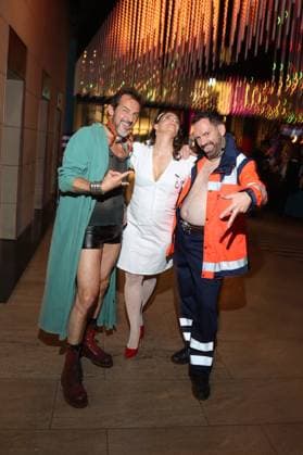 German Acting Award 2025 Hans Werner Meyer, Nadine Heidenreich and Christian Senger Aftershow Party Award Ceremony German Acting Award 2025 at Pullmann Berlin Schweizerhof Hotel Berlin Copyright: xEventpressxGabschx xKochanx