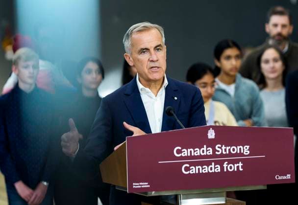 October 10, 2025, Ottawa, On, CAN: Prime Minister Mark Carney participates in an announcement at a community centre in Ottawa, on Friday, Oct. 10, 2025. Ottawa CAN - ZUMAc35_ 20251010_zaf_c35_024 Copyright: xJustinxTangx