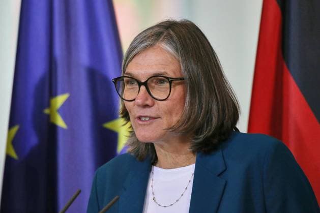 Berlin, Germany, 09 10 2025 Federal Chancellery Meeting with representatives of the automotive industry IG Metall Chairwoman Christiane Benner Copyright: xdtsxNachrichtenagenturx dts_87311