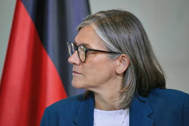 Berlin, Germany, 09 10 2025 Federal Chancellery Meeting with representatives of the automotive industry IG Metall Chairwoman Christiane Benner Copyright: xdtsxNachrichtenagenturx dts_87316