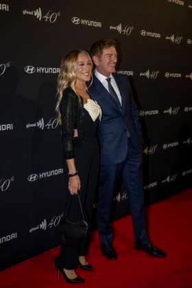 October 10, 2025, New York, New York, United States: (L-R) Sarah Jessica Parker and Michael Patrick King attend GLAAD s 40th Anniversary Gala at Cipriani 25 Broadway in New York City. New York United States - ZUMAs197 20251010_aaa_s197_554 Copyright: xRonxAdarx