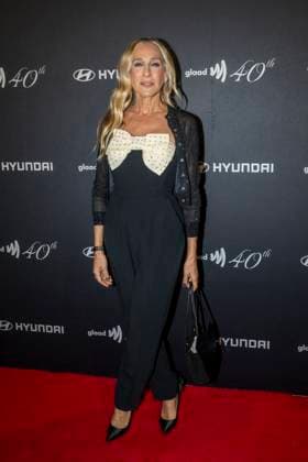 October 10, 2025, New York, New York, United States: Sarah Jessica Parker attends GLAAD s 40th Anniversary Gala at Cipriani 25 Broadway in New York City. New York United States - ZUMAs197 20251010_aaa_s197_567 Copyright: xRonxAdarx