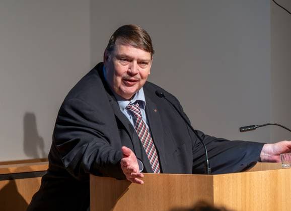 Munich, Speaker on the occasion of 5 years of the Sudeten German Museum, Dr h c Bernd Posselt, spokesman of the Sudeten German ethnic group and federal chairman