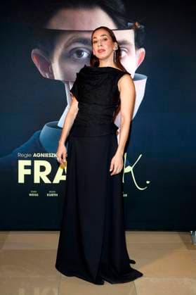 Carol Schuler at the premiere of the movie Franz K at the Delphi Filmpalast am Zoo Berlin, 15 10 2025 Foto:xA.xBuggex xFuturexImagex franz_5089