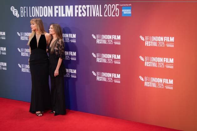 October 17, 2025, London, United Kingdom: Jennifer Lawrence and Justine Ciarrocchi attend the Headline Gala screening of Die My Love during The 69th BFI London Film Festival at The Royal Festival Hall. London United Kingdom - ZUMAs197 20251017_aaa_s197_172 Copyright: xLoredanaxSangiulianox