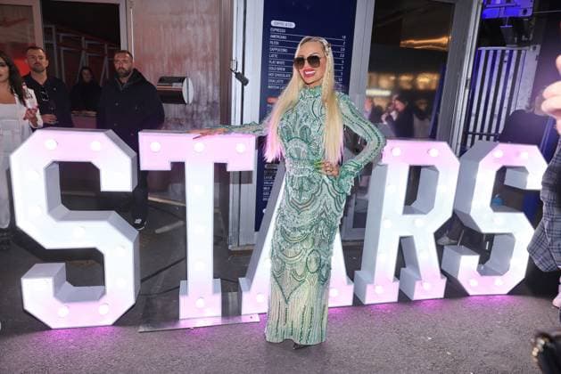 18 10 2025 , Gina Lisa Lohfink at the Night of Reality Stars by Kader Loth and entrepreneur Dieter Padar, masumi space, Kurfürstendamm, Berlin, Berlin