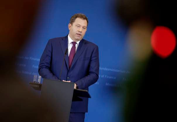 Lars Klingbeil Federal Minister of Finance, Germany, Berlin, BMF, Press conference BM Klingbeil, Topic 169 Tax estimate