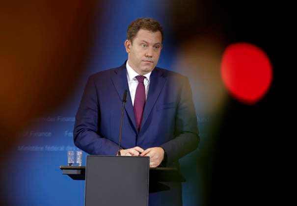Lars Klingbeil Federal Minister of Finance, Germany, Berlin, BMF, Press conference BM Klingbeil, Topic 169 Tax estimate