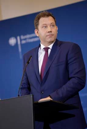 Lars Klingbeil Federal Minister of Finance, Germany, Berlin, BMF, Press conference BM Klingbeil, Topic 169 Tax estimate
