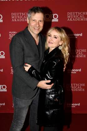 Tilmar Kuhn and Katharine Mehrling at the presentation of the German Musical Theater Award 2025 in the Tipi am Kanzleramt Berlin, 27 10 2025 Foto:xAgenturxWehnertx xGränzdörferx xFuturexImagex musicalpreis_5063