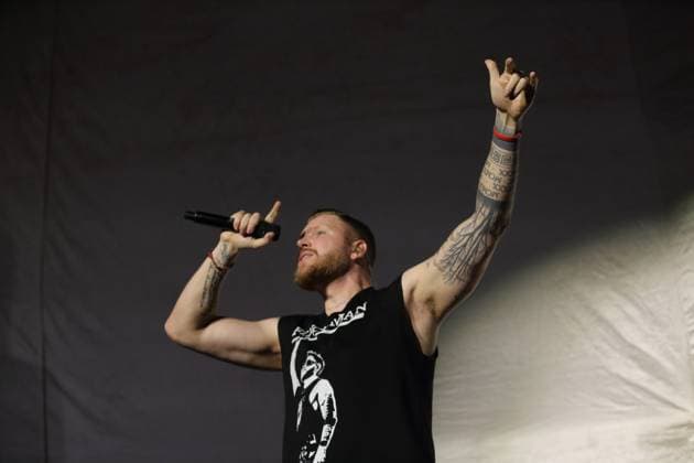Nils Wehowsky aka Finch at a concert in the Uber Arena in Berlin, October 31, 2025 Finch concert Berlin