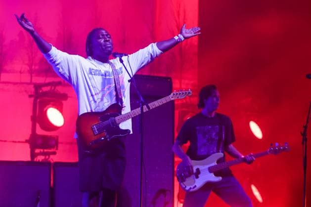 SaO PAULO, SP - 02.11.2025: SHOW BLOC PARTY EM SaO PAULO - The British rock band Bloc Party performs in Sao Paulo in the outdoor area of the Ibirapuera Auditorium on Sunday night (02). x2834862x  YurixMurakami