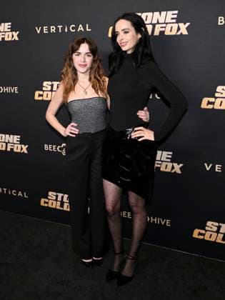 November 2, 2025, Beverly Hills, California, USA: American actress KIERNAN SHIPKA and American actress, producer, writer, director and musician KRYSTEN RITTER attend Stone Cold Fox Los Angeles Red Carpet Premiere. Beverly Hills USA - ZUMAb173 20251102_aap_b173_139 Copyright: xBillyxBennightx
