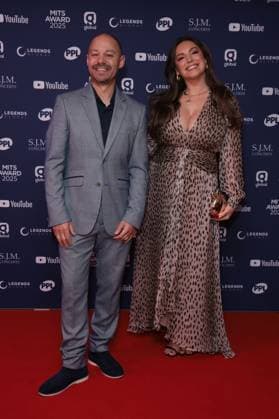 The MITS Awards at Grosvenor House Hotel in London, UK, on 3rd November 2025 Jason King and Kelly Brook at The MITS Awards at Grosvenor House Hotel in London, UK, on 3rd November 2025, Credit:James Shaw Avalon UNITED KINGDOM, LONDON, London  Copyright: xJamesxShawx xAvalonx 1050141524