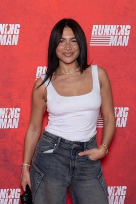 Running Man Paris Film Premiere Lila Taleb attends Running Man Paris Film Premiere at UGC Cine Cite Bercy on November 03, 2025 in Paris, France. Photo by Nasser Berzane ABACAPRESS.COM Paris France  Copyright: xBerzanexNasser ABACAx