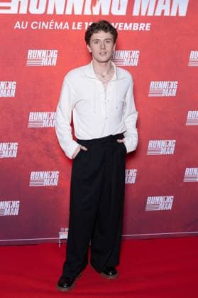 Running Man Paris Film Premiere Bastiaan from Star Academy 2025 attends Running Man Paris Film Premiere at UGC Cine Cite Bercy on November 03, 2025 in Paris, France. Photo by Nasser Berzane ABACAPRESS.COM Paris France  Copyright: xBerzanexNasser ABACAx