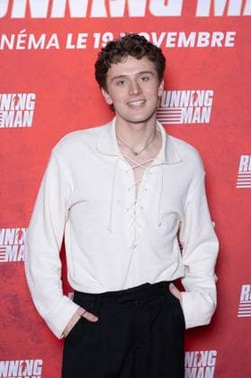 Running Man Paris Film Premiere Bastiaan from Star Academy 2025 attends Running Man Paris Film Premiere at UGC Cine Cite Bercy on November 03, 2025 in Paris, France. Photo by Nasser Berzane ABACAPRESS.COM Paris France  Copyright: xBerzanexNasser ABACAx