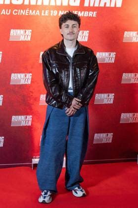 Running Man Paris Film Premiere Leo from Star Academy 2025 attends Running Man Paris Film Premiere at UGC Cine Cite Bercy on November 03, 2025 in Paris, France. Photo by Nasser Berzane ABACAPRESS.COM Paris France  Copyright: xBerzanexNasser ABACAx