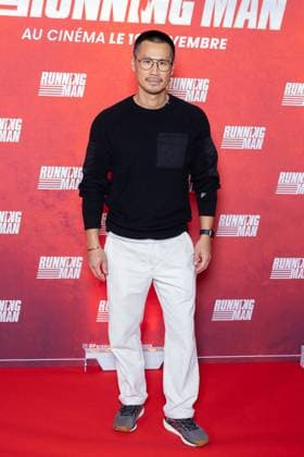 Running Man Paris Film Premiere Frederic Chau attends Running Man Paris Film Premiere at UGC Cine Cite Bercy on November 03, 2025 in Paris, France. Photo by Nasser Berzane ABACAPRESS.COM Paris France  Copyright: xBerzanexNasser ABACAx