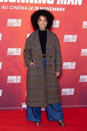 Running Man Paris Film Premiere Aurelie Konate attends Running Man Paris Film Premiere at UGC Cine Cite Bercy on November 03, 2025 in Paris, France. Photo by Nasser Berzane ABACAPRESS.COM Paris France  Copyright: xBerzanexNasser ABACAx