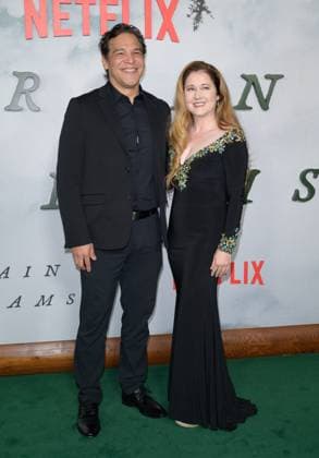 Train Dreams Premiere - Los Angeles, USA LOS ANGELES, USA. November 03, 2025: Nathaniel Arcand & Jolene Arcand at the premiere for Train Dreams at Egyptian Theatre Los Angeles CA USA  Copyright: xPaulxSmith Featureflashx