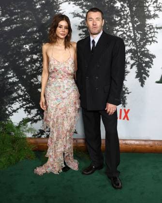 Premiere Of Netflix s Train Dreams HOLLYWOOD, LOS ANGELES, CALIFORNIA, USA - NOVEMBER 03: Christine Centenera and boyfriend Joel Edgerton arrive at the Premiere Of Netflix s Train Dreams held at The Egyptian Theatre Hollywood on November 3, 2025 in Hollywood, Los Angeles, California, United States., Credit:Juan Pablo Rico Avalon United States, California, Hollywood, The Egyptian Theatre Hollywood  Copyright: xJuanxPabloxRicox xAvalonx 1050184855