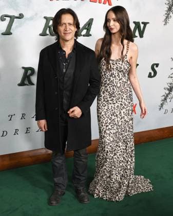 Premiere Of Netflix s Train Dreams HOLLYWOOD, LOS ANGELES, CALIFORNIA, USA - NOVEMBER 03: Clifton Collins Jr. and girlfriend Bailee MyKell Cowperthwaite arrive at the Premiere Of Netflix s Train Dreams held at The Egyptian Theatre Hollywood on November 3, 2025 in Hollywood, Los Angeles, California, United States., Credit:Juan Pablo Rico Avalon United States, California, Hollywood, The Egyptian Theatre Hollywood  Copyright: xJuanxPabloxRicox xAvalonx 1050184992