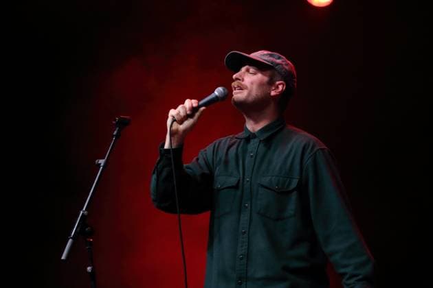 Mac DeMarco at a concert in the Columbiahalle in Berlin, November 3, 2025 Mac DeMarco concert Berlin