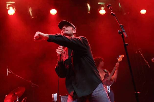 Mac DeMarco at a concert in the Columbiahalle in Berlin, November 3, 2025 Mac DeMarco concert Berlin