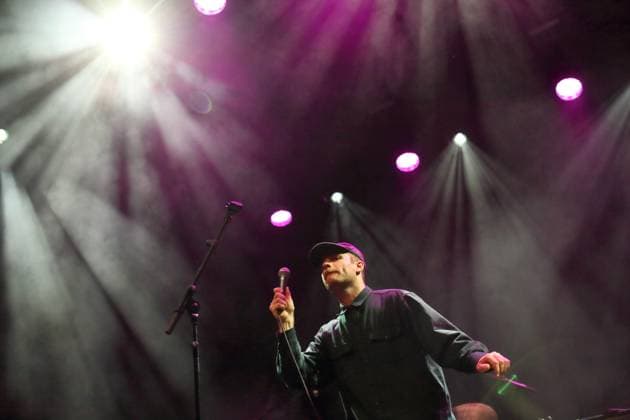 Mac DeMarco at a concert in the Columbiahalle in Berlin, November 3, 2025 Mac DeMarco concert Berlin