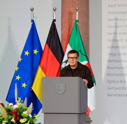 Presentation of the State Prize of the State of North Rhine-Westphalia to Andreas Gursky Düsseldorf K21 Ständehaus NRW Germany