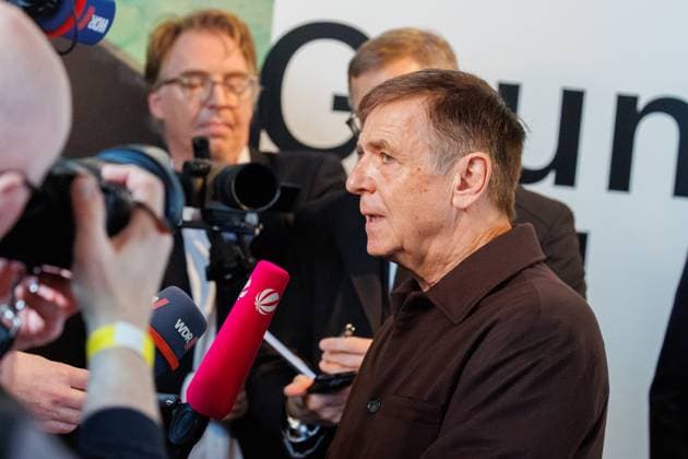 04 11 2025 Düsseldorf NRW Minister-President Hendrik Wüst awards the State Prize to photographer Andreas Gursky The laudatory speech will be given by Susann