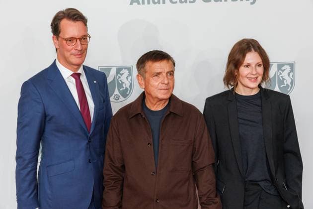 04 11 2025 Düsseldorf NRW Minister-President Hendrik Wüst awards the State Prize to photographer Andreas Gursky The laudatory speech will be given by Susann