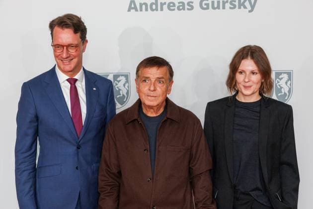 04 11 2025 Düsseldorf NRW Minister-President Hendrik Wüst awards the State Prize to photographer Andreas Gursky The laudatory speech will be given by Susann