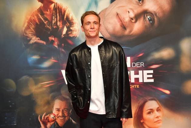Matthias Schweighoefer at the Das Leben der Wuensche movie premiere on 4 11 2025 at the Mathaeser Filmpalast in Munich Matthias Schweighoefers Das Leben der Wuensche movie premiere in Munich
