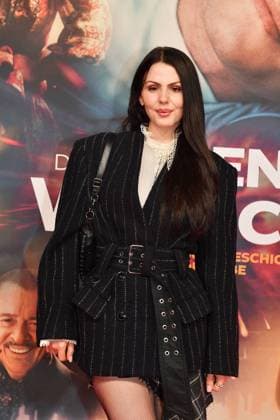 Ruby O Fee at the Das Leben der Wuensche movie premiere on 4 11 2025 at the Mathaeser Filmpalast in Munich Matthias Schweighoefers Das Leben der Wuensche movie premiere in Munich
