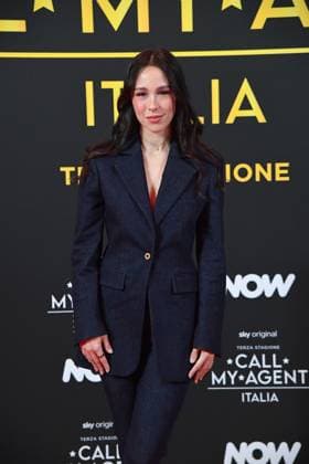Rome, Italy: Rome, Cinema The Space Moderno Premiere of the Sky Series Call My Agent - Italy , In the photo: Aurora Ramazzotti Rome Italy  - ZUMAp169 20251104_zea_p169_1304 Copyright: xVincenzoxLandix