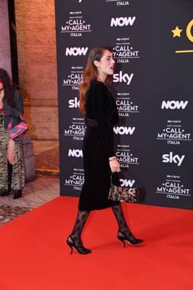 Rome, Italy: Rome, Cinema The Space Moderno Premiere of the Sky Series Call My Agent - Italy , In the photo: Miriam Leone Rome Italy  - ZUMAp169 20251104_zea_p169_1511 Copyright: xVincenzoxLandix