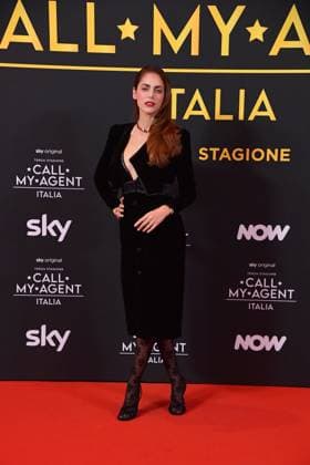 Rome, Italy: Rome, Cinema The Space Moderno Premiere of the Sky Series Call My Agent - Italy , In the photo: Miriam Leone Rome Italy  - ZUMAp169 20251104_zea_p169_1519 Copyright: xVincenzoxLandix