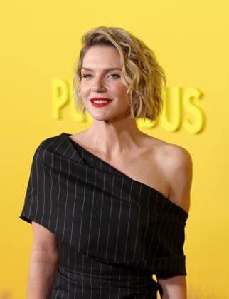 Rhea Seehorn attends the world premiere of the Apple TV series Pluribus at the DGA Theater on Tuesday, November 4, 2025. Pluribus will make its global debut on Apple TV with its first two episodes on Friday, November 7, 2025, followed by new episodes every Friday through December 26. Storyline: The most miserable person on Earth must save the world from happiness.  LAP20251104807 GREGxGRUDT