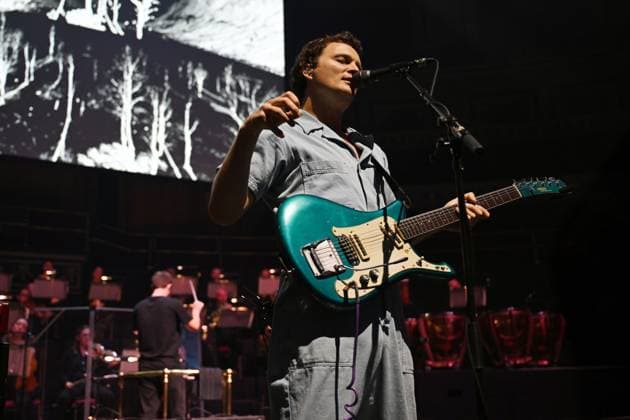 King Gizzard & the Lizard Wizard performing at Royal Albert Hall LONDON, ENGLAND - NOVEMBER 04: Stu Mackenzie of ˜King Gizzard & the Lizard Wizard™ performing at Royal Albert Hall on November 04, 2025 in London, England. CAP MAR MAR Great Britain Copyright: xMartinxHarris CapitalxPicturesx