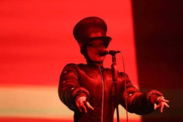 Erykah Badu at a concert at the Uber Eats Music Hall in Berlin, November 4, 2025 Erykah Badu concert Berlin