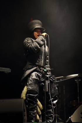 Erykah Badu at a concert at the Uber Eats Music Hall in Berlin, November 4, 2025 Erykah Badu concert Berlin