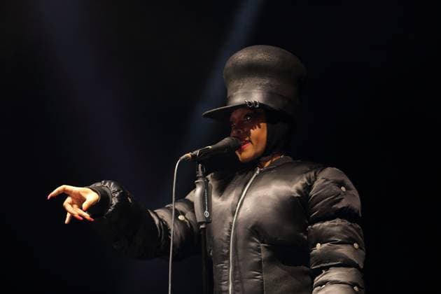 Erykah Badu at a concert at the Uber Eats Music Hall in Berlin, November 4, 2025 Erykah Badu concert Berlin