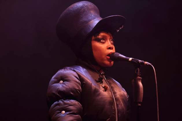 Erykah Badu at a concert at the Uber Eats Music Hall in Berlin, November 4, 2025 Erykah Badu concert Berlin