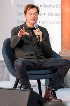 Campino at the presentation of the State Prize of North Rhine-Westphalia 2025 to photographer Andreas Gursky at K21 Düsseldorf, 04 11 2025 Foto:xO.xLangelx xFuturexImagex staatspreis_5142