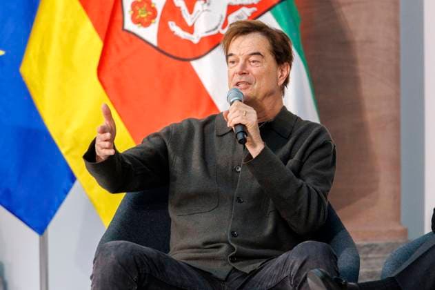 Campino at the presentation of the State Prize of North Rhine-Westphalia 2025 to photographer Andreas Gursky at K21 Düsseldorf, 04 11 2025 Foto:xO.xLangelx xFuturexImagex staatspreis_5146