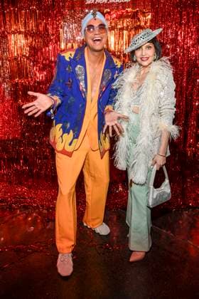 abb Abrechnung Marcell Damaschke and Pauline Stolze as guests at the exclusive pre-screening of the new Pro Sieben reality show Die Abrechnung Der Promi Showdown at Festsaal Kreuzberg Berlin on 04 11 2025in Berlin Berlin Germany