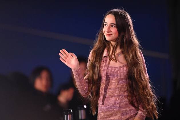 Palestine 36 honored with the Tokyo Grand Prix at TIFF 2025 TOKYO, JAPAN - NOVEMBER 5 : Actress Wardi Eilaboun greets the audience as she will receives the trophy to Palestinian filmmaker Annemarie Jacir’s film Palestine 36 which won the Tokyo Grand Prix and the Governor of Tokyo Award at the 38th Tokyo International Film Festival, in Tokyo, Japan, on November 5, 2025. Set in Palestine under British rule in 1936, Palestine 36 portrays the uprising of Palestinian Arabs against colonial and Zionist forces, exploring the roots of national identity and resistance. Jacir, one of the leading voices in Arab cinema, was recognized for her bold and humanistic storytelling. David Mareuil Anadolu Tokyo Japan. Editorial use only. Please get in  Copyright: x2025xAnadoluxDavidxMareuilx